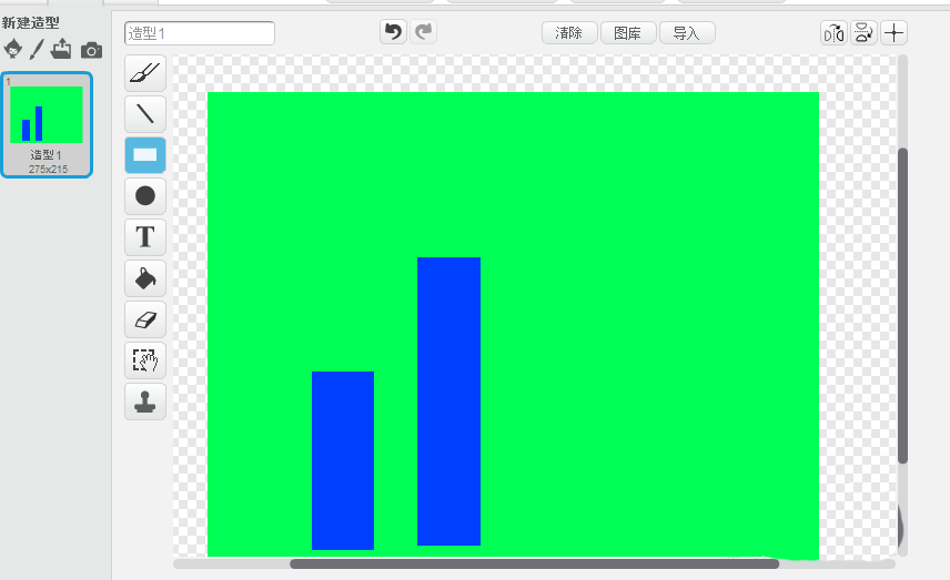 Scratch制作动态背景小程序的操作教程