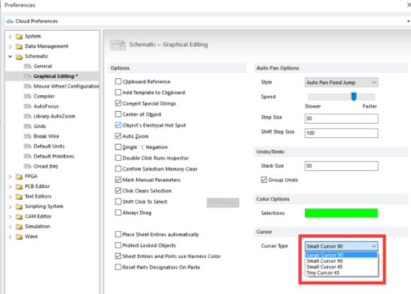Altium Designer 13中光标设计操作步骤