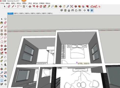 美间软装软件设计室内立面效果图的操作方法