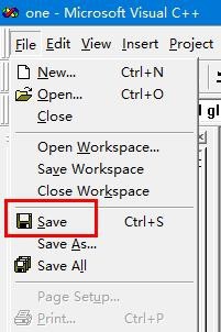 VC++ 6.0保存文件的操作教程