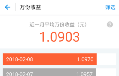 余额宝的收益明细查看的详细介绍操作