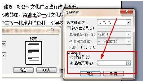 word2003中将第二页设置为第一页的操作步骤