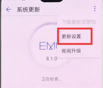 在华为nova3中关闭系统自动更新的图文教程