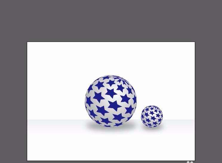 利用AI设计立体旋转五角星球体的方法分享