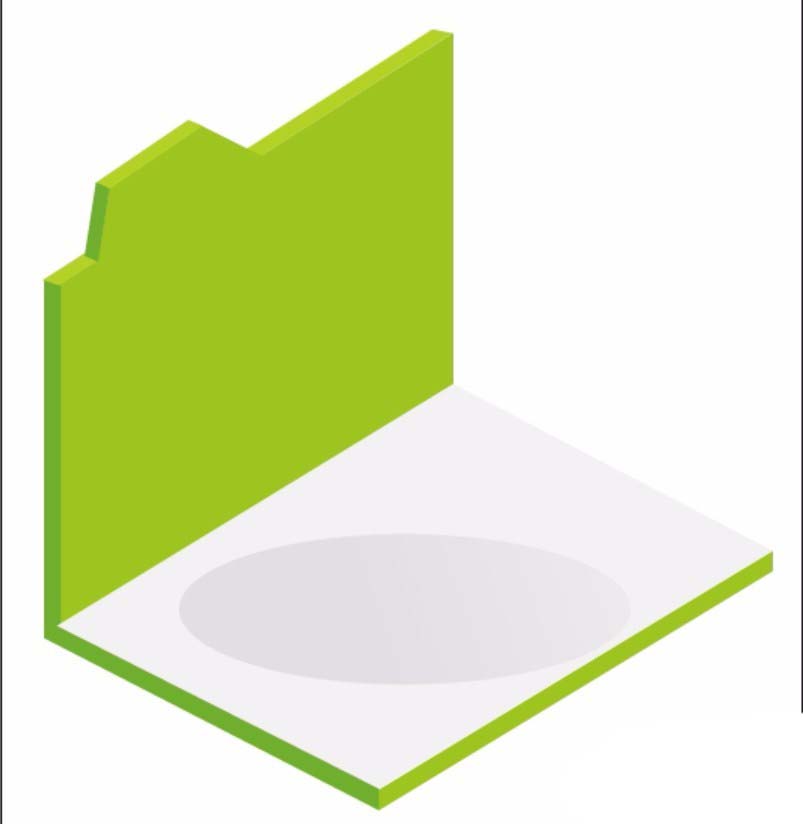 利用ai设计彩色立体的饼状图的教程