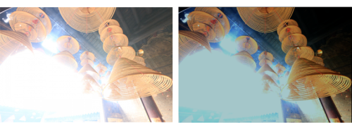 在会声会影中调整照片曝光过度的方法