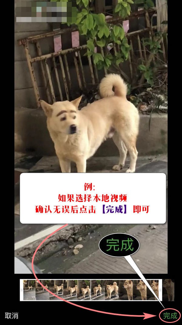 微信APP发视频动态的操作流程