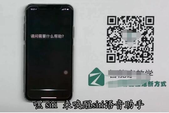 iPhone X唤醒siri的具体方法
