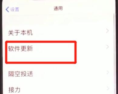 iphone11中关闭系统自动更新的方法步骤