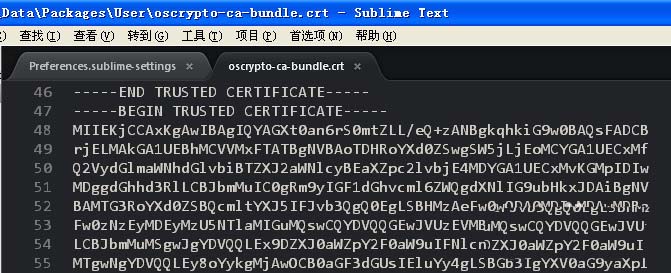在sublime text中设置禁止打开上次关闭未退出的文件的方法讲解
