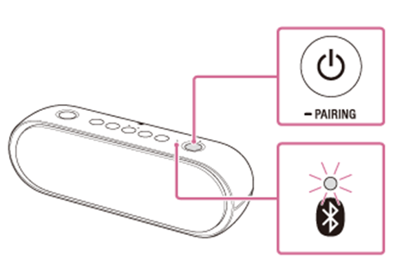 索尼SRS-XB20蓝牙音响连接蓝牙的具体步骤