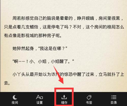 在豆豆免费小说中离线阅读小说的方法分享