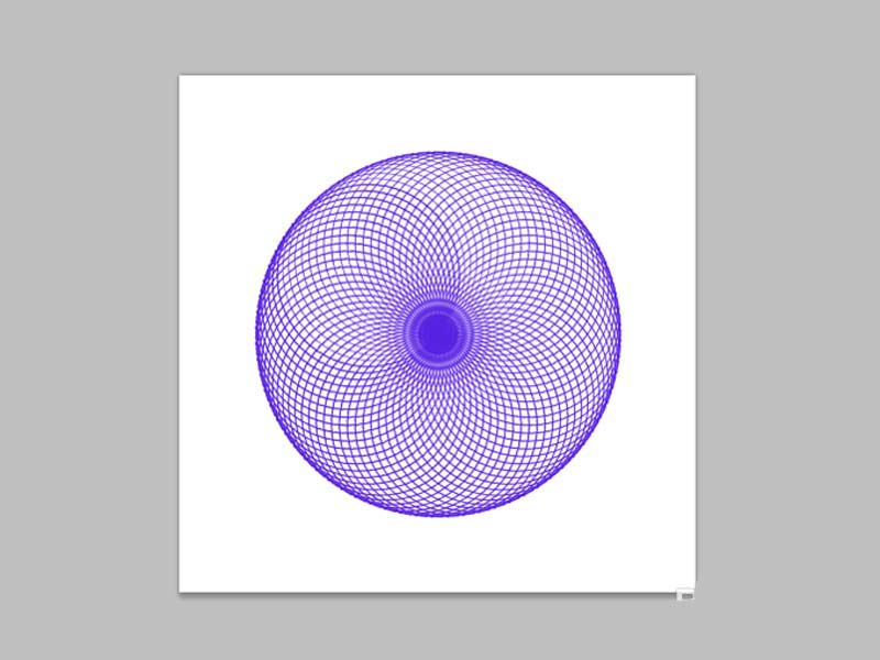 ps技巧!设计高科技感的圆形图形