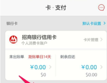 掌上生活中将招商银行卡绑定的具体步骤