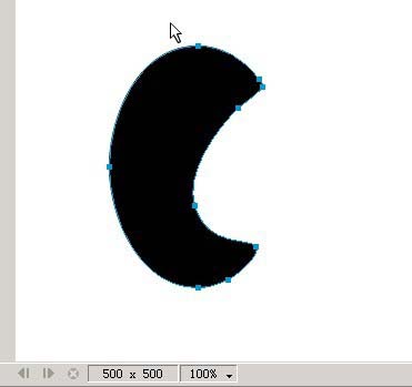 Fireworks制作大脚的基础操作