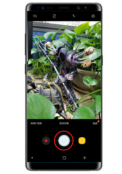 三星note8查看连拍照片的操作流程