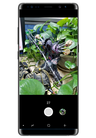 三星note8查看连拍照片的操作流程