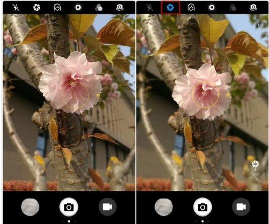 华为手机大光圈拍照模式使用讲解