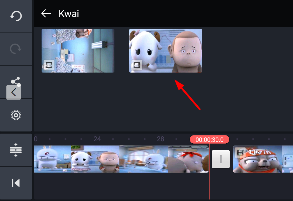 巧影APP拼接视频的图文操作