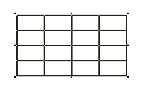 cdr制作网状图片的图文操作