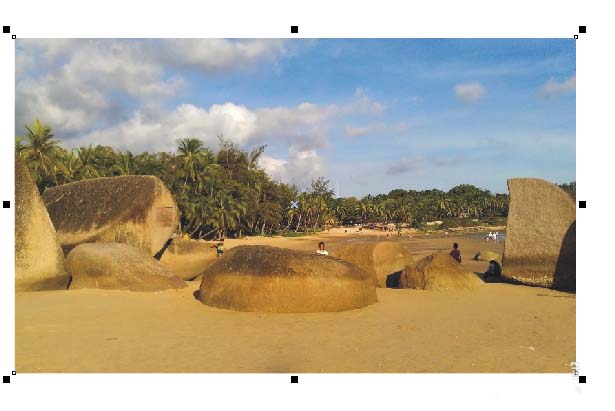 cdr制作网状图片的图文操作