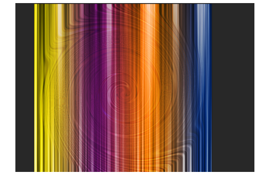 Photoshop制作多彩线条的操作流程