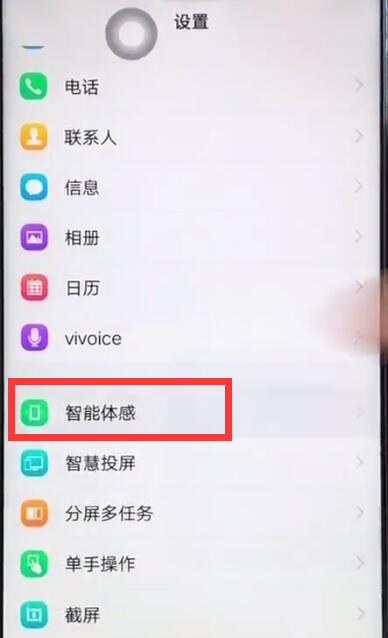 vivoz1设置黑屏手势的操作过程