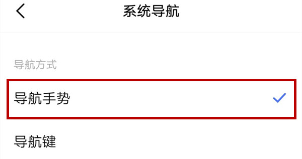 vivo Z3x设置导航手势的操作步骤