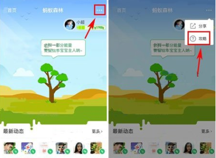 在支付宝里将行走捐打开的基础操作