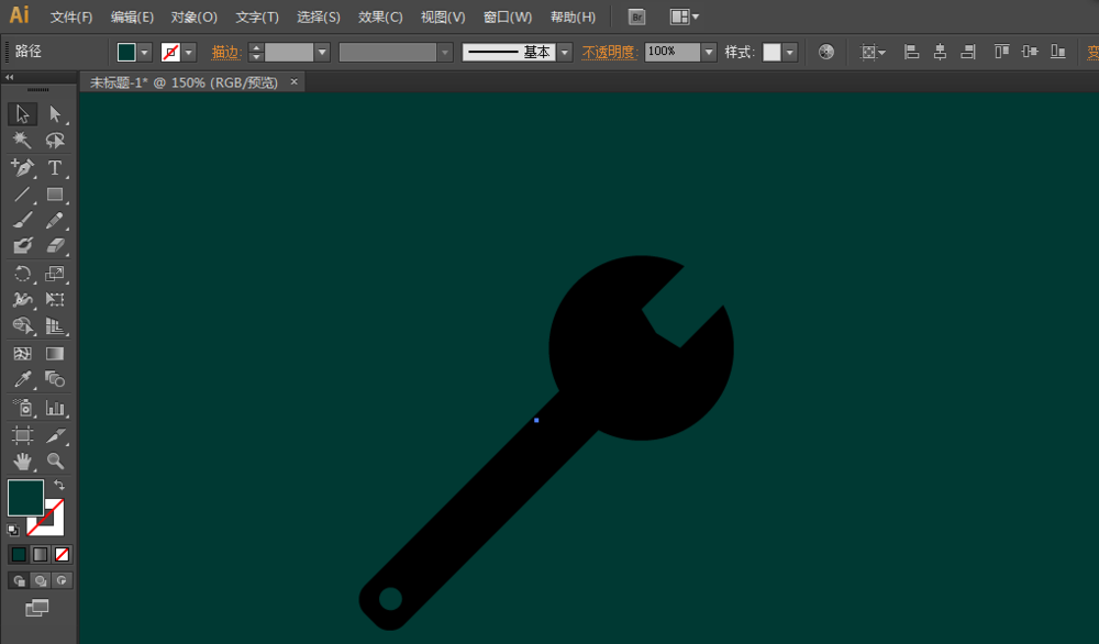 ai做出扳手工具的操作流程