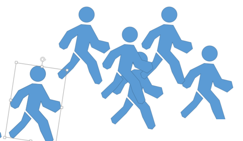 PPT制作人形图形图案的详细操作