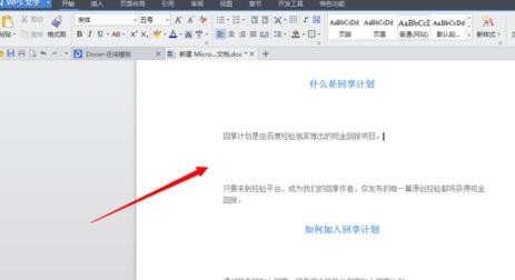 在WPS文字里去掉小点的图文操作