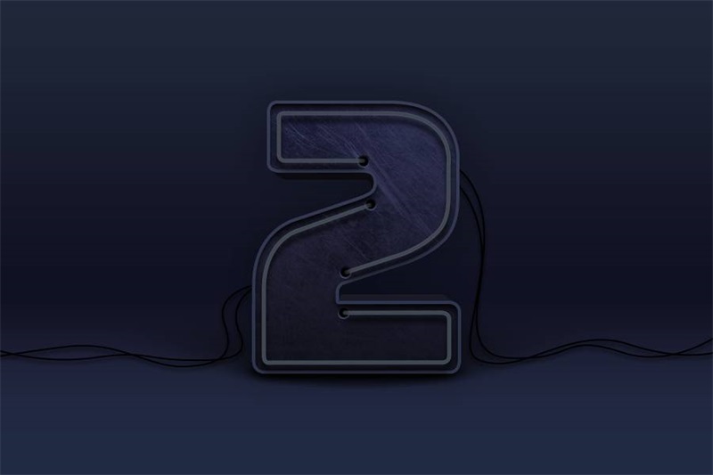 PS打造发光霓虹灯文字开灯特效的操作步骤讲解