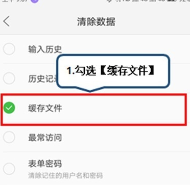 vivoy93s将浏览器缓存清除的具体操作