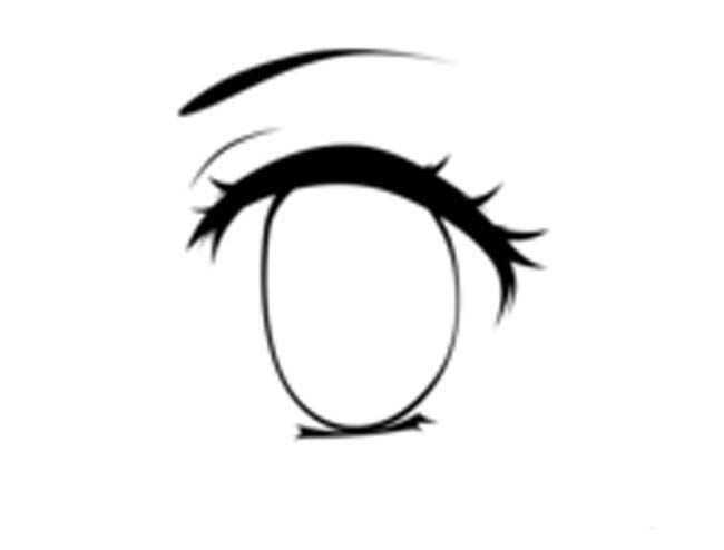 ps制作动漫人物眼睛的图文操作