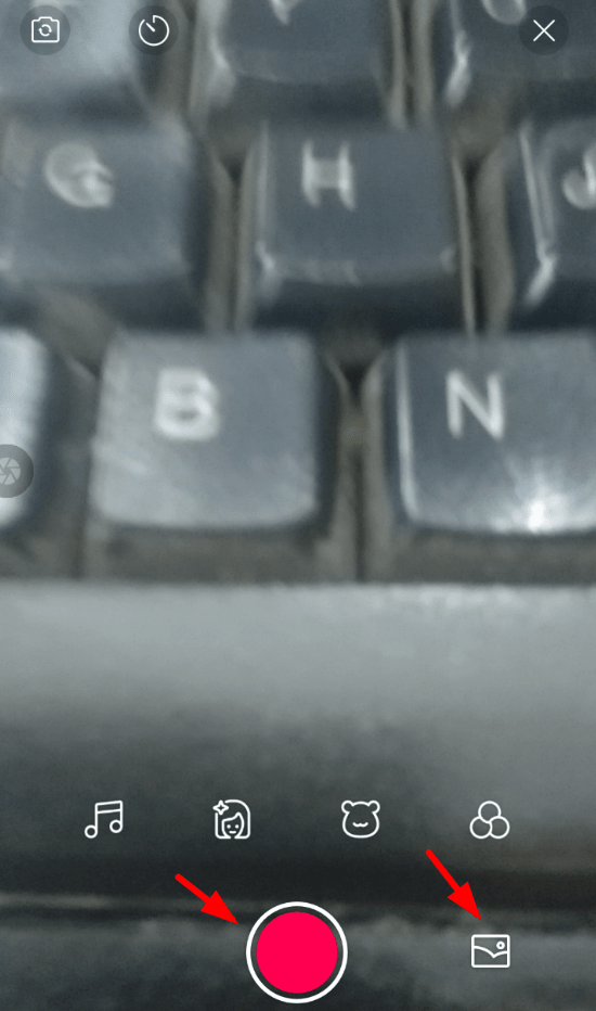 全民小视频APP上传视频的操作流程