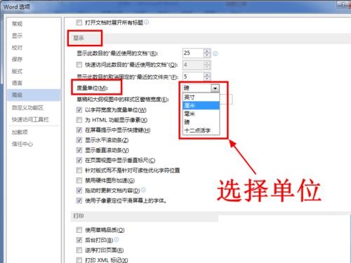 WPS将默认单位“磅”改成“厘米”的详细操作