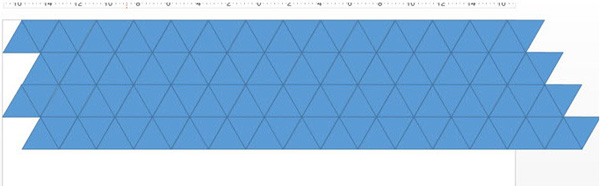 PPT打造作三角形背景效果的图文操作