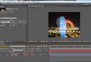 AE打造舞台灯光的详细操作