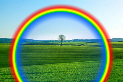 PS制作彩虹的详细操作