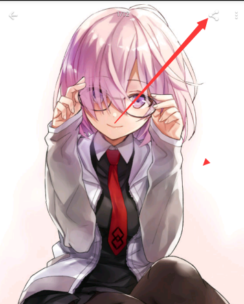 在pixiv社区里保存图片的简单操作