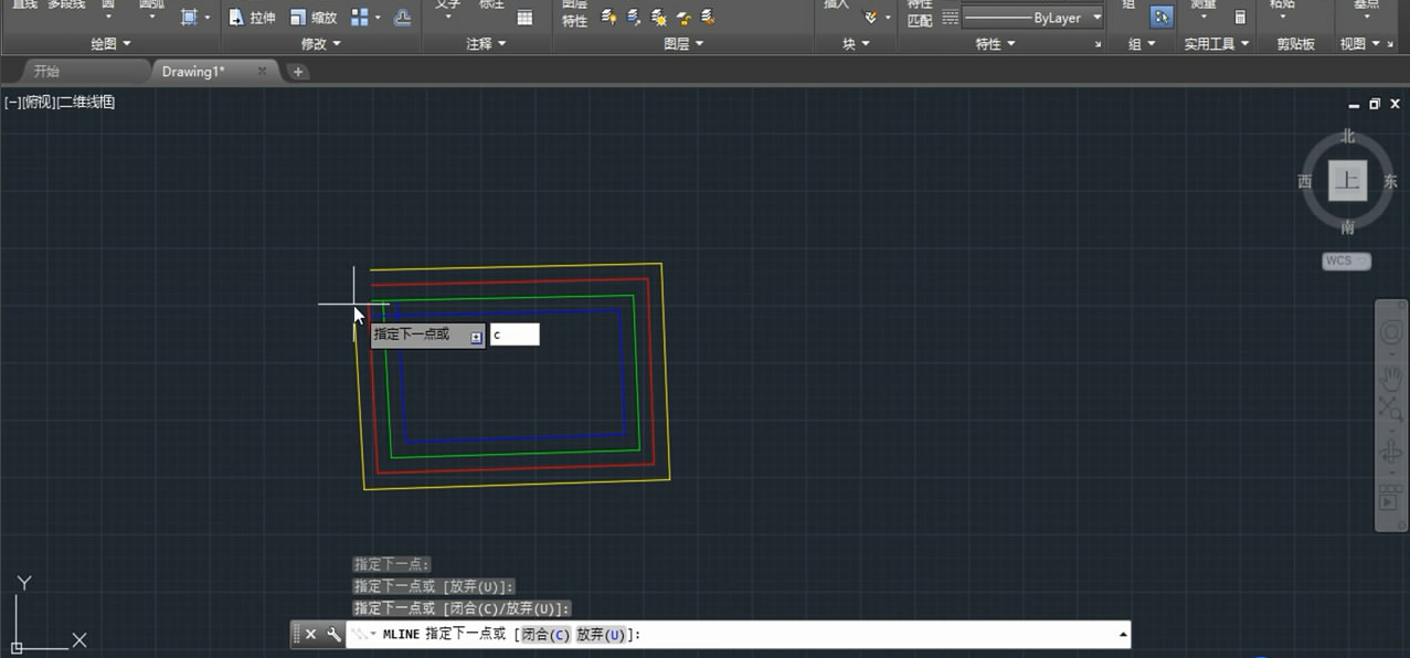 cad绘制简单的窗户的详细操作