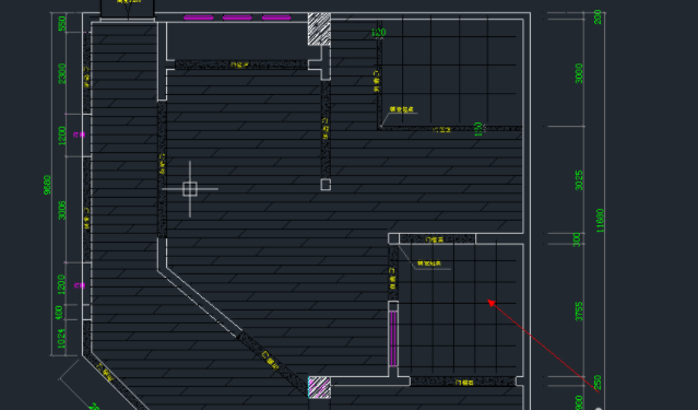 CAD绘制地面铺设图纸的操作流程