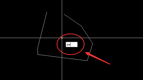 CAD多线段进行闭合的操作流程
