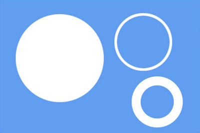 photoshop7.0使用工具画圆的具体操作方法