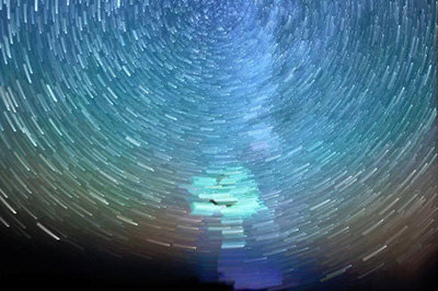 Photoshop制作星轨效果的具体操作方法