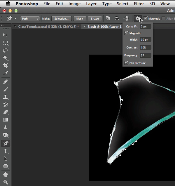 Photoshop绘制矢量图的操作流程