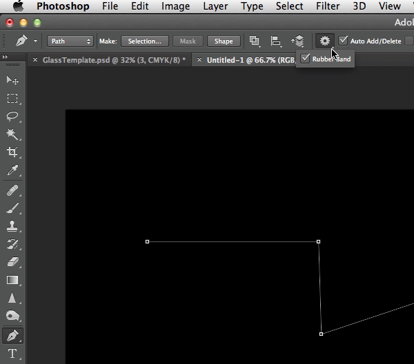 Photoshop绘制矢量图的操作流程