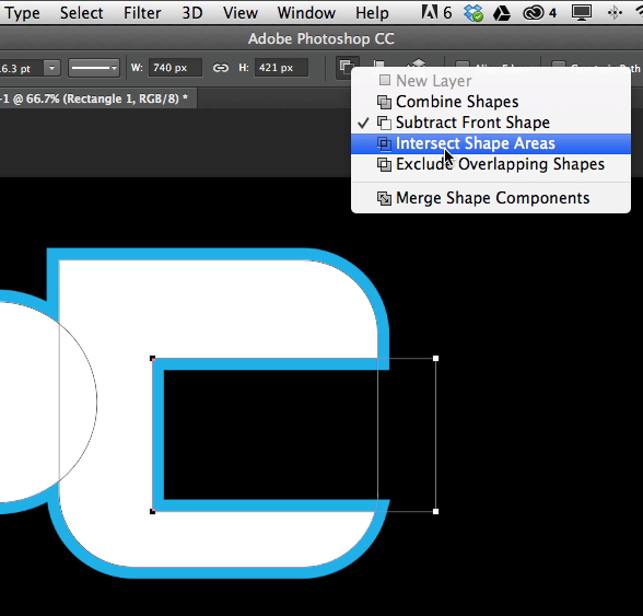 Photoshop绘制矢量图的操作流程