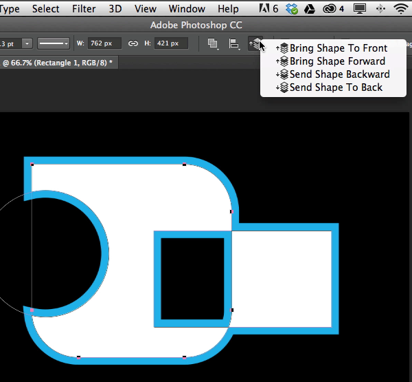 Photoshop绘制矢量图的操作流程